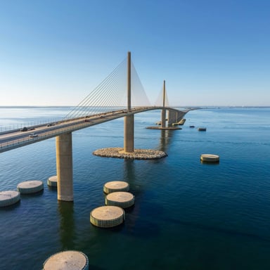 The Sunshine Skyway, the Riverwalk, Ybor City, and the Florida Aquarium: all in one metro area.